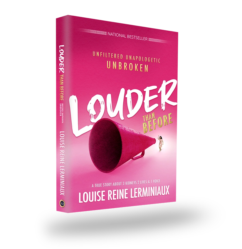 Book cover: Louder Than Before